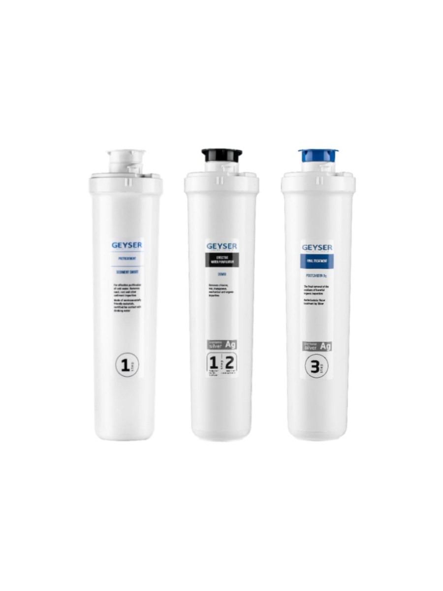 Набор Картриджей Гейзер Смарт Комплексная Очистка для очистки воды