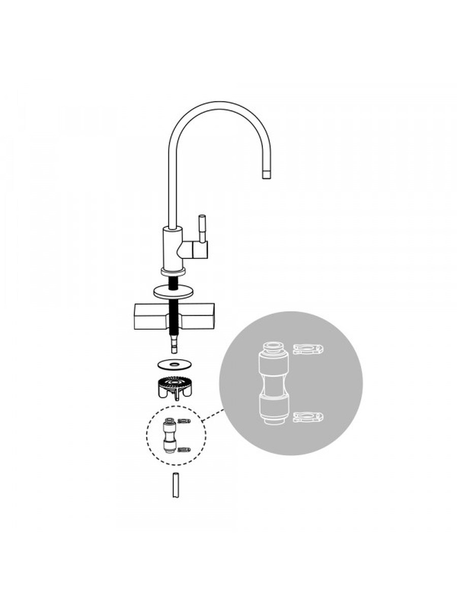Кран для питьевой воды WLG 1301-011 фото 5