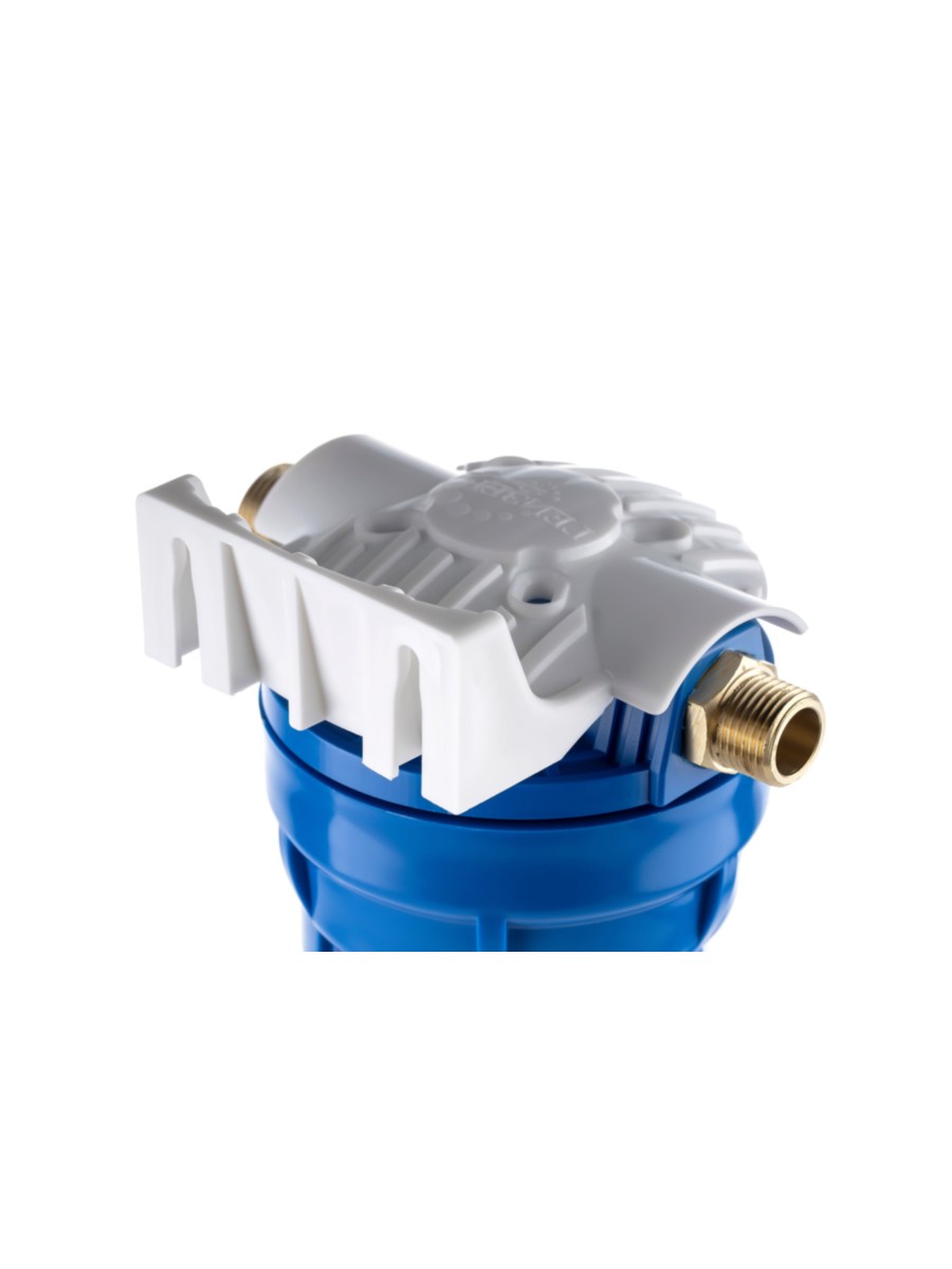 Корпус Гейзер 10Sl С Металлическими Ниппелями 12 -34 (Прозрачная Колба) 5 для очистки воды