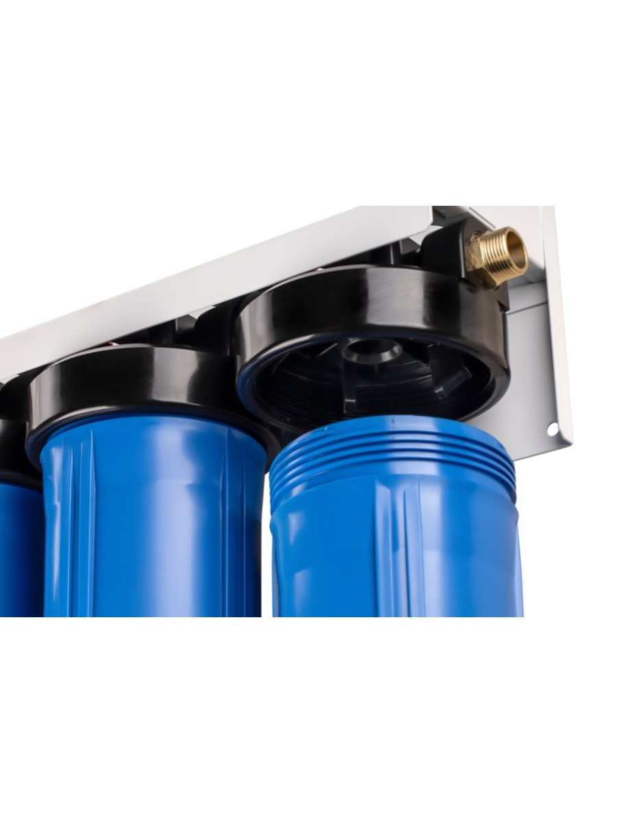 Корпус Магистрального Фильтра Гейзер 3И20Bb (На Кронштейне) 3 для очистки воды