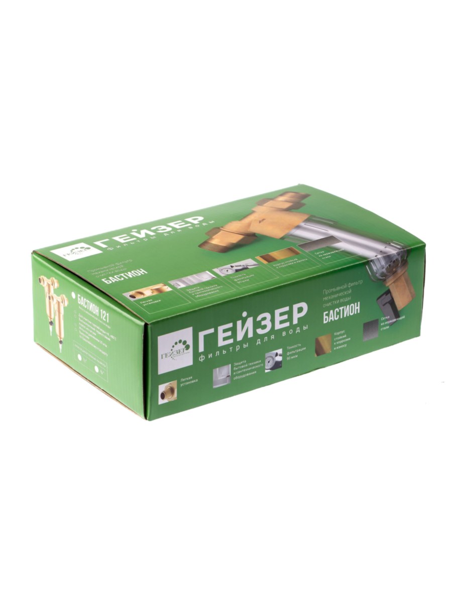 Магистральный Фильтр Гейзер Бастион 112 34 7 для очистки воды
