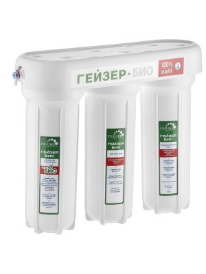 Проточный Питьевой Фильтр Гейзер Био 331 (Без Крана) 1 для очистки воды