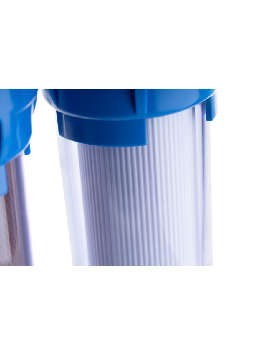 Проточный Питьевой Фильтр Гейзер Макс (Прозрачный) 5 для очистки воды