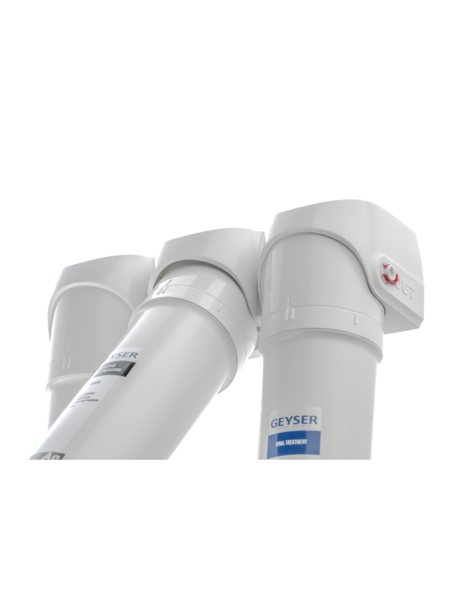 Проточный Питьевой Фильтр Гейзер Смарт Комплексная Очистка (Кран 3) 1 для очистки воды