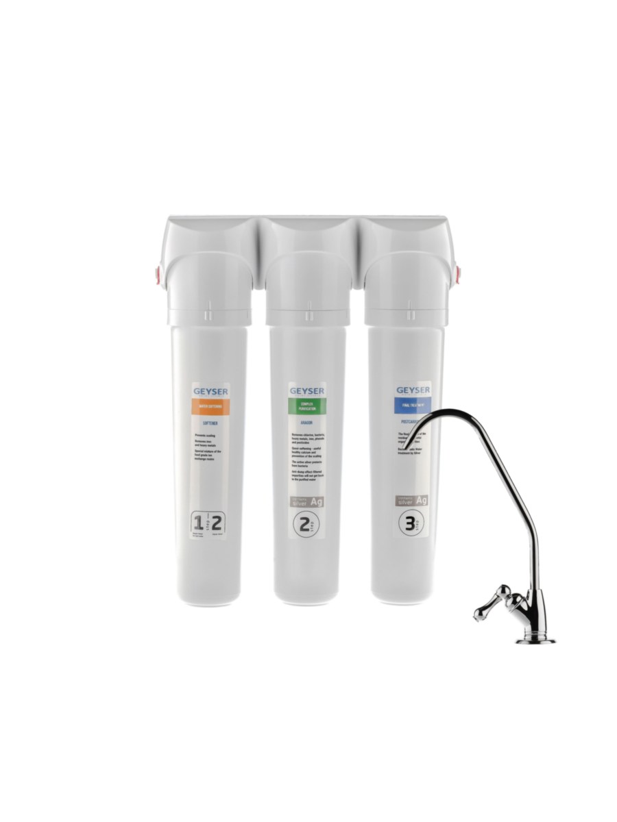 Проточный Питьевой Фильтр Гейзер Смарт Для Жесткой Воды для очистки воды