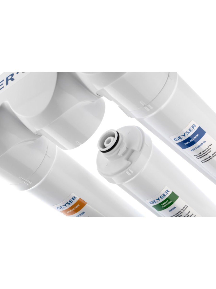 Проточный Питьевой Фильтр Гейзер Смарт Для Жесткой Воды (Без Крана) 3 для очистки воды