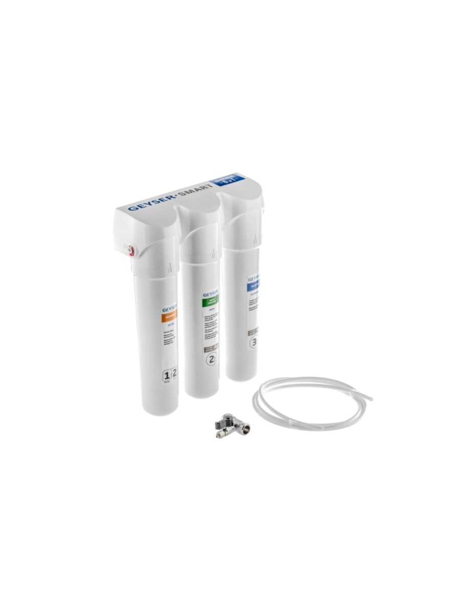 Проточный Питьевой Фильтр Гейзер Смарт Для Жесткой Воды (Без Крана) 9 для очистки воды