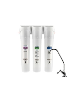 Проточный Питьевой Фильтр Гейзер Смарт Универсальный для очистки воды