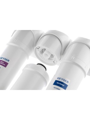 Проточный Питьевой Фильтр Гейзер Смарт Универсальный (Без Крана) 4 для очистки воды