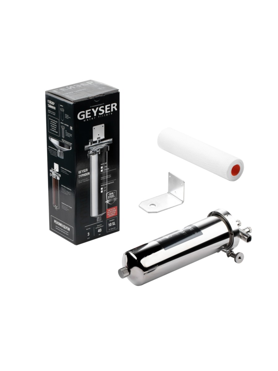 Магистральный Фильтр Гейзер Тайфун 10Sl 34 1 для очистки воды
