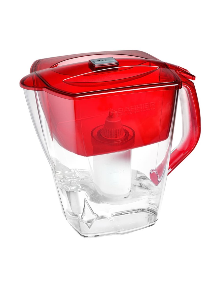 Фильтр-Кувшин Барьер Гранд Нео Красного Цвета 1 для очистки воды
