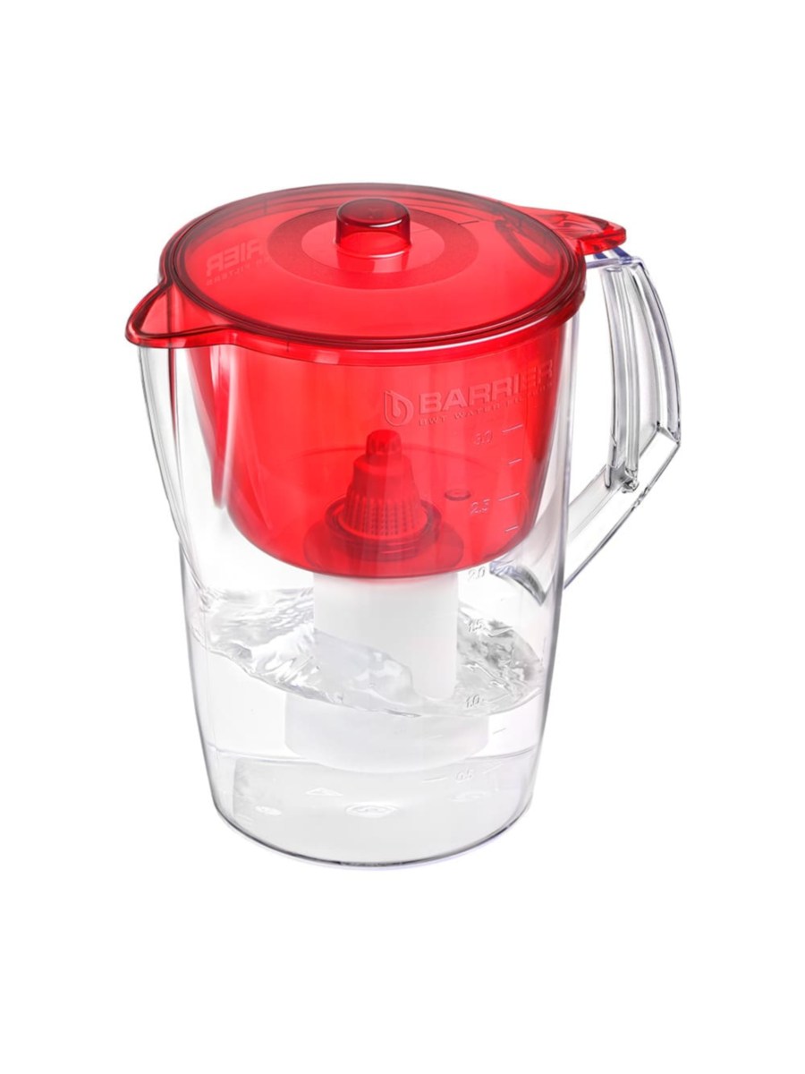 Фильтр-Кувшин Барьер Лайт Красного Цвета 1 для очистки воды