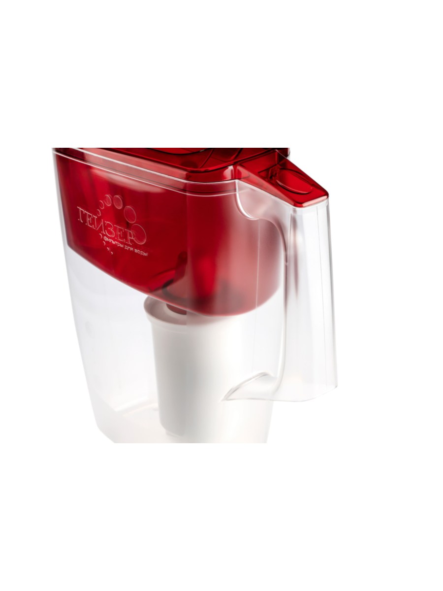 Фильтр-Кувшин Гейзер Альфа Красного Цвета 6 для очистки воды