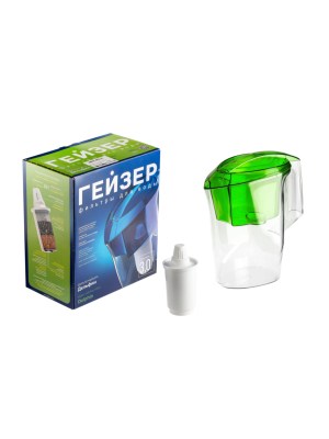 Фильтр-Кувшин Гейзер Аквилон Зелёного Цвета 7 для очистки воды
