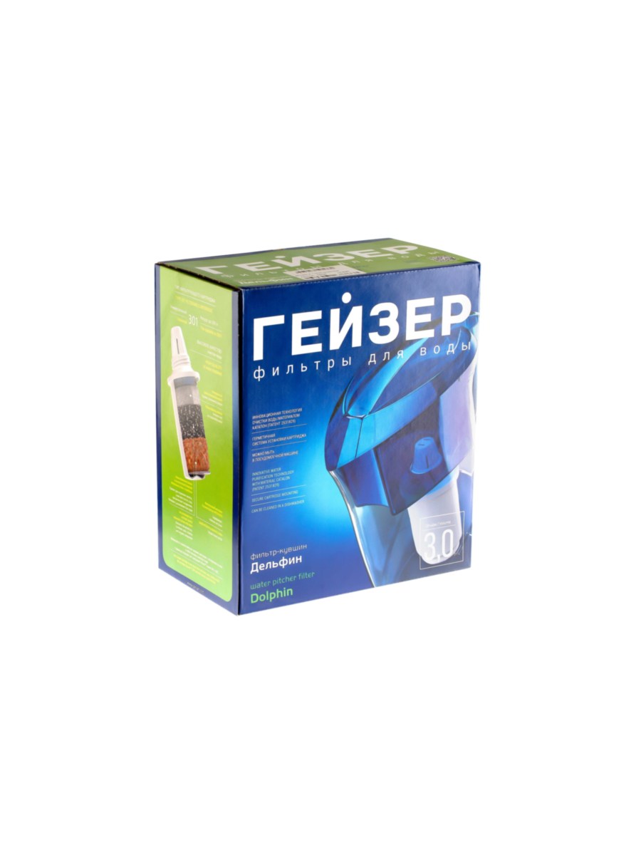 Фильтр-Кувшин Гейзер Аквилон Красного Цвета 8 для очистки воды