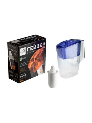 Фильтр-Кувшин Гейзер Мини Синего Цвета 6 для очистки воды