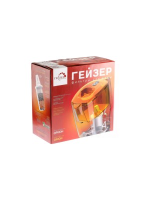 Фильтр-Кувшин Гейзер Орион Цвета Хром 2 для очистки воды