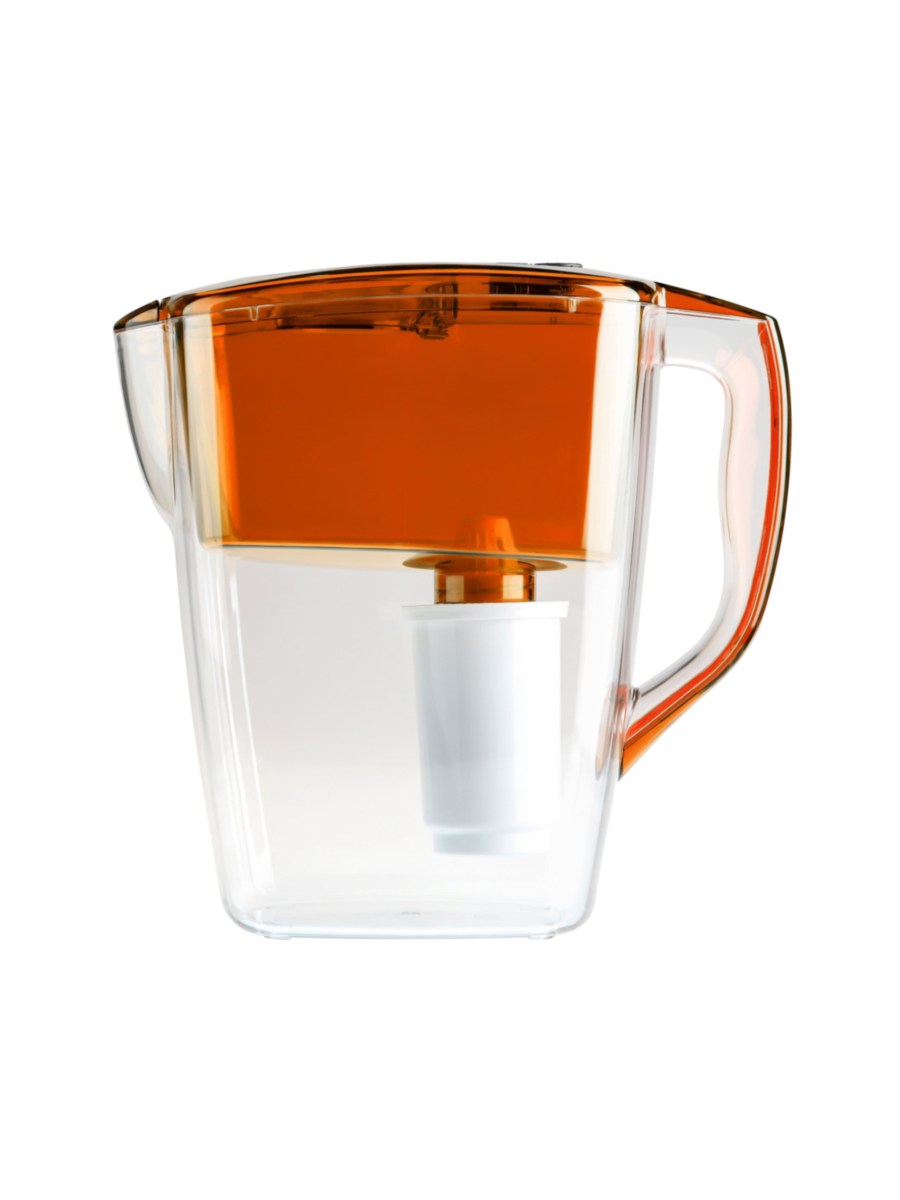 Фильтр-Кувшин Гейзер Орион Оранжевого Цвета для очистки воды