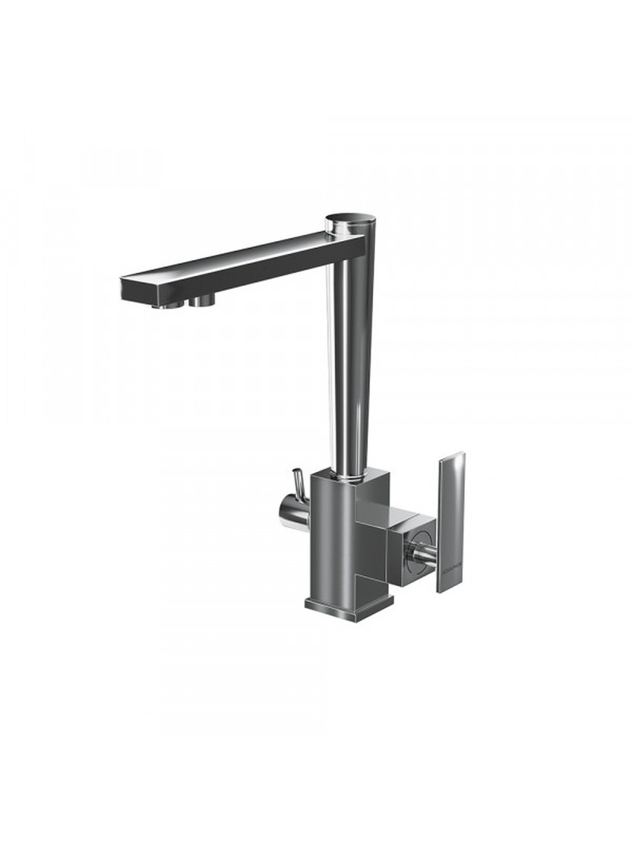 Смеситель для кухни 2 в 1 АКВАФОР 82320-1C глянец фото 2