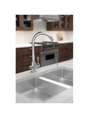 Смеситель для кухни 2 в 1 АКВАФОР С125 матовый фото 1