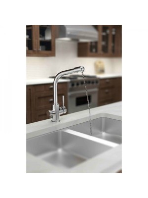 Смеситель для кухни 2 в 1 АКВАФОР С126 матовый фото 1