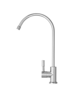 Кран Барьер (Серебро) Для Фильтра Под Мойкой для очистки воды