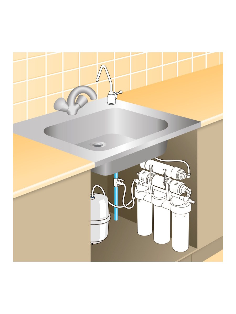 Фильтр Prio Новая Вода Praktic Osmos OU380 для очистки воды