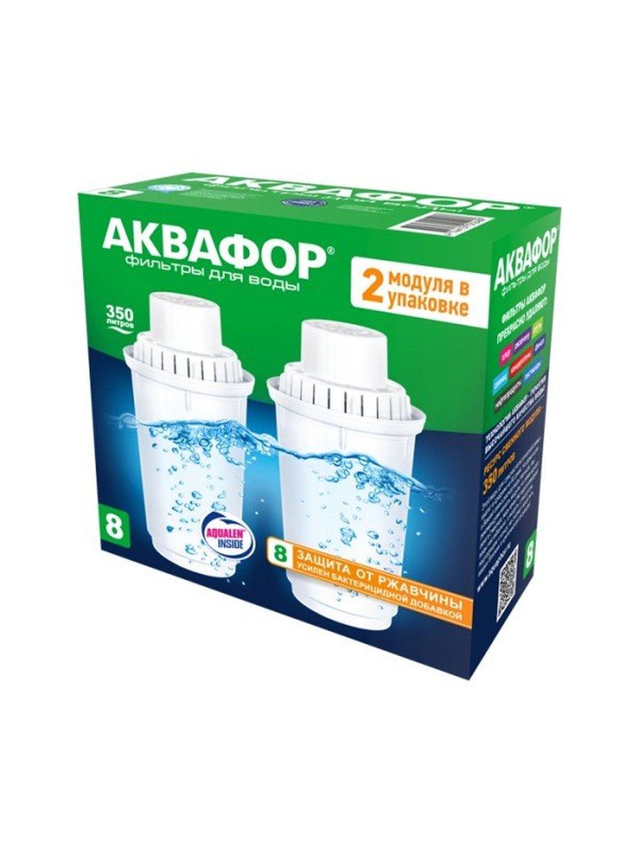 Фильтр Сменный модуль В8 (В100-8) (комплект из 2-х штук) для очистки воды