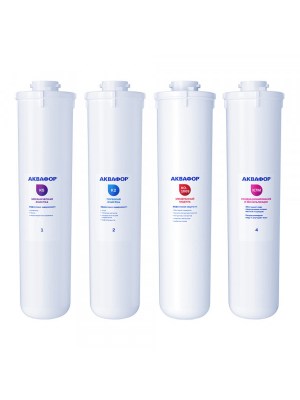 Комплект сменных модулей для Аквафор DWM-102S и DWM-201, 202S — современное решение для очистки воды, обеспечивает надежную фильтрацию, улучшает вкус и качество питьевой воды.