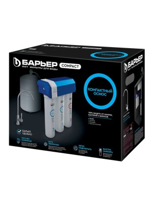 Фильтр Для Воды Барьер Compact Osmo 100 С Обратным Осмосом 4 для очистки воды