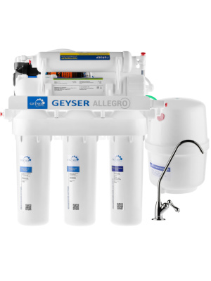 Фильтр Для Воды Гейзер Аллегро-П С Обратным Осмосом для очистки воды