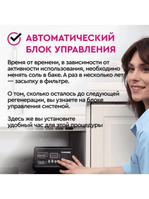 Система Водоочистки Барьер Силкер S 1017-V34-25 2 для очистки воды