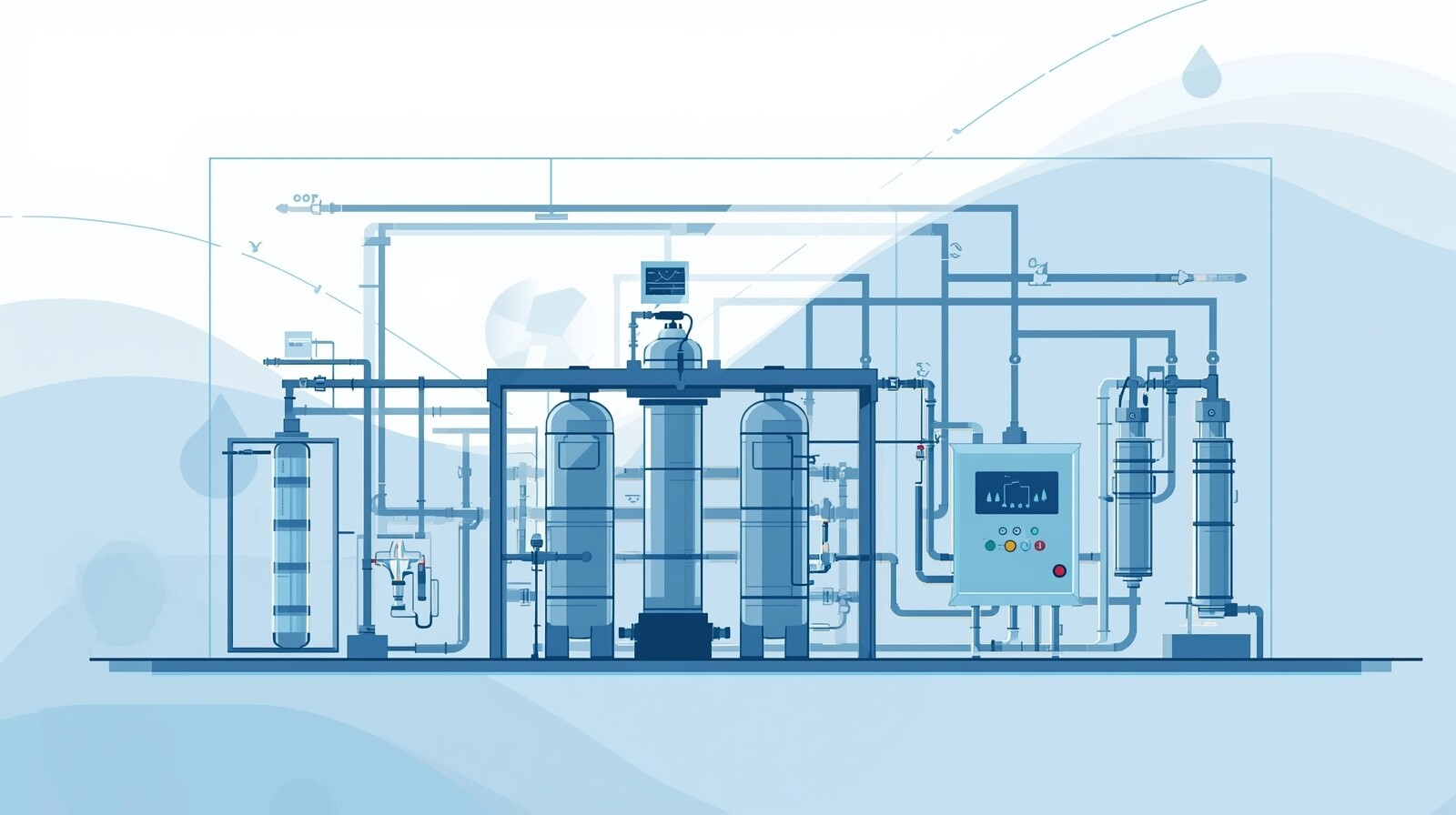 Подбор и расчет системы очистки воды